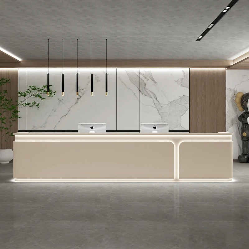 Home Office Industrial Design - Luxury Commercial Industrial Customer Center Table