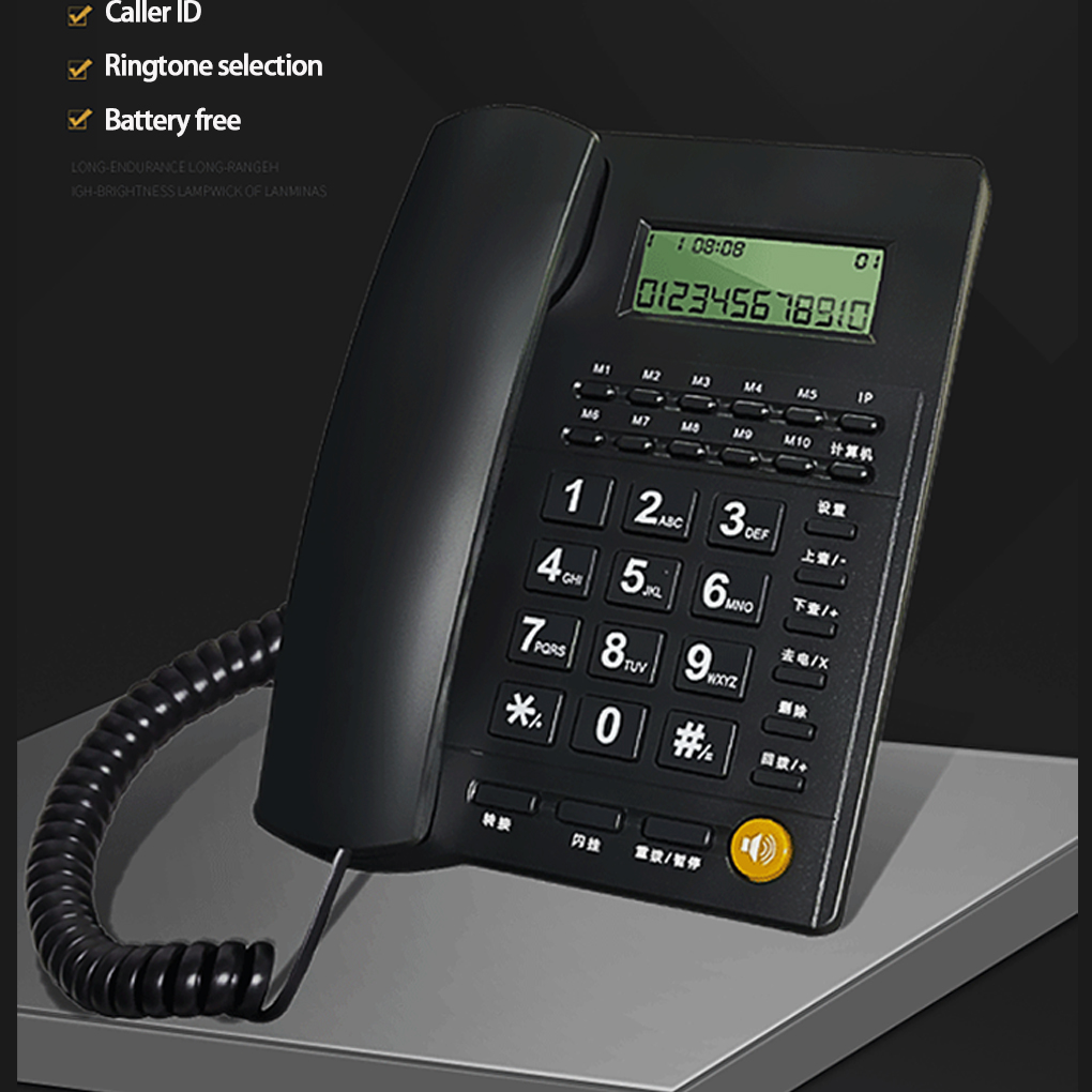 New Landline Telephone Desktop - Home Office Call Center recension och pris