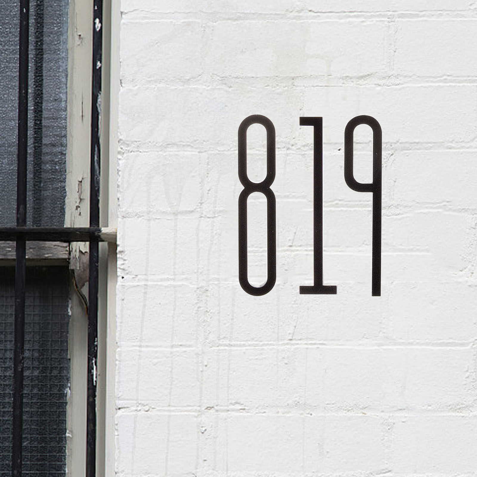 10Pcs House Numbers 3D Wall De - Address Home Office recension och pris