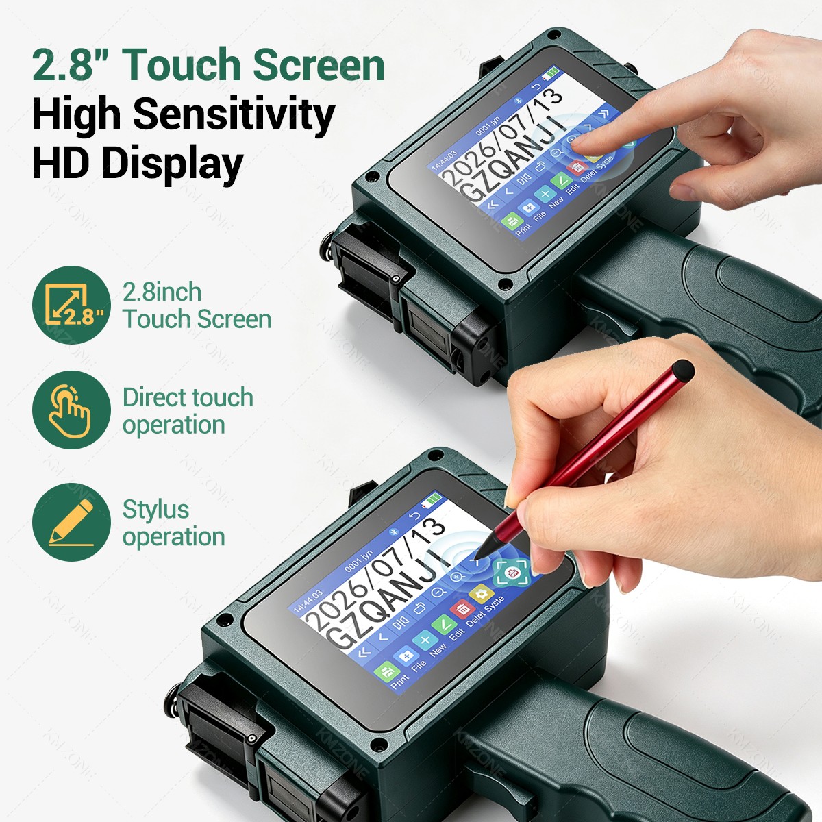 12.7mm Handheld Inkjet Label P - Label Maker Machine recension och pris