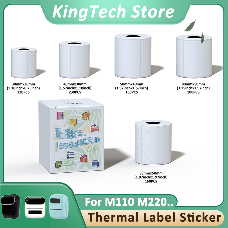 White Thermal Labels Self-Adhe - Address Home Office recension och pris