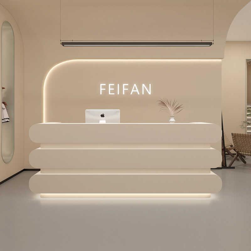 Business Salon Reception Desks - Home Office Industrial Design recension och pris