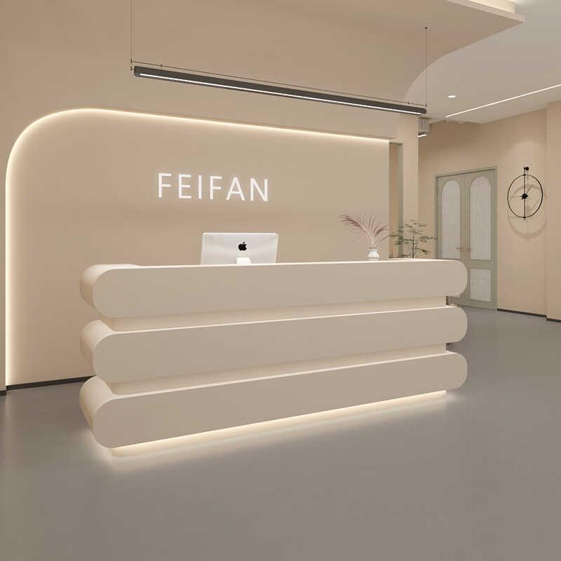 Business Salon Reception Desks - Home Office Industrial Design recension och pris