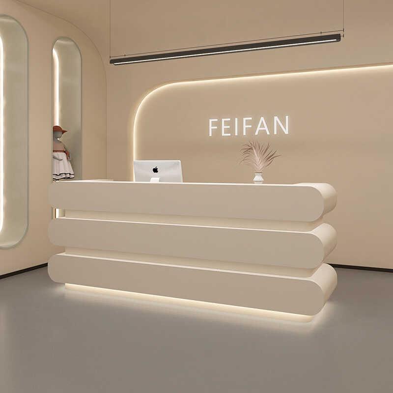 Business Salon Reception Desks - Home Office Industrial Design recension och pris