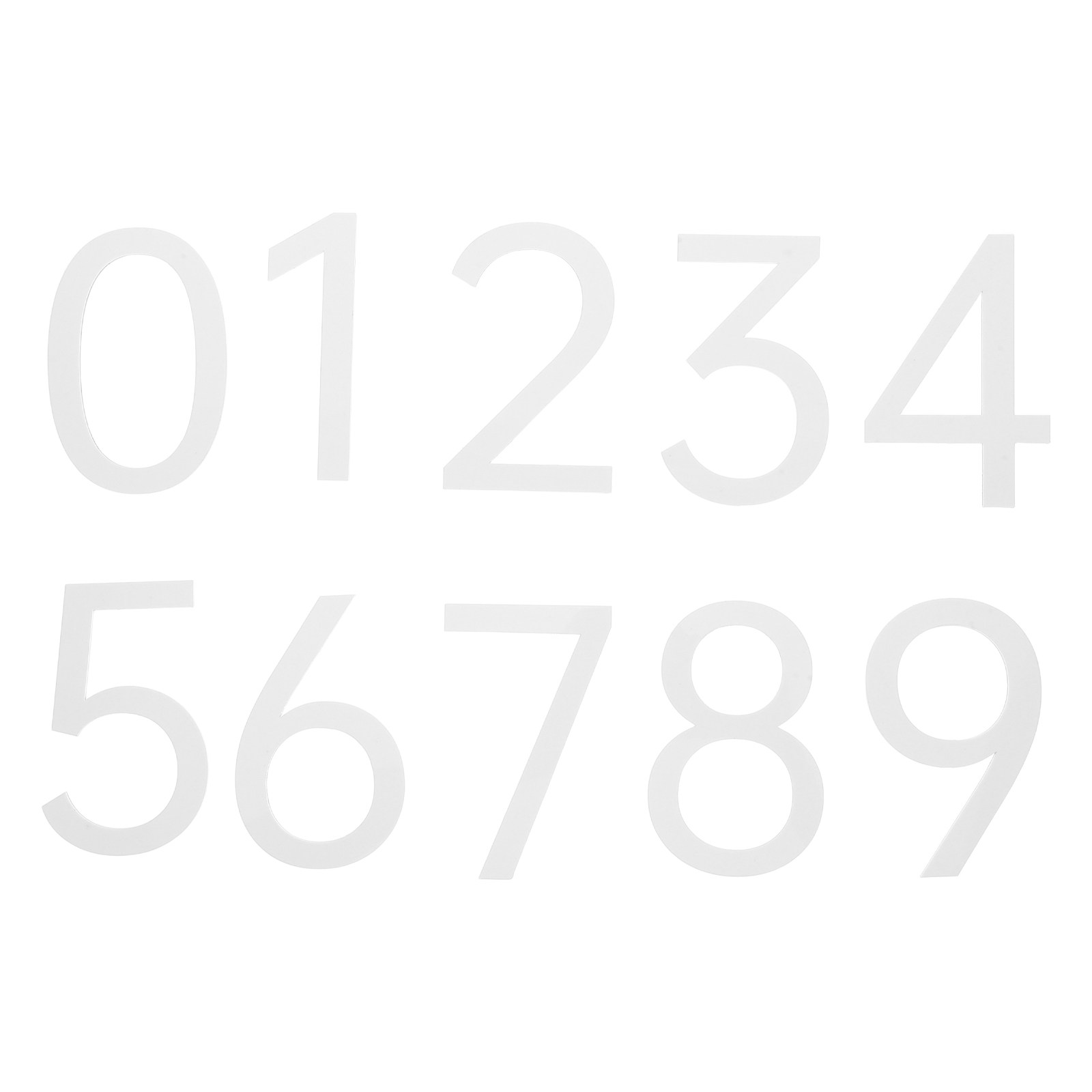 10Pcs Acrylic House Number Tag - Address Home Office recension och pris