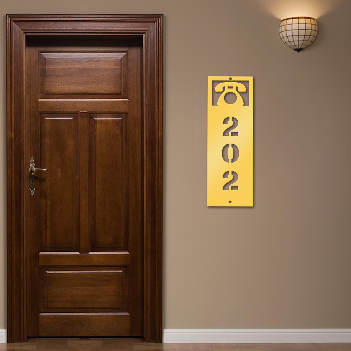 1Pc Custom modern Metal Street - Address Home Office recension och pris