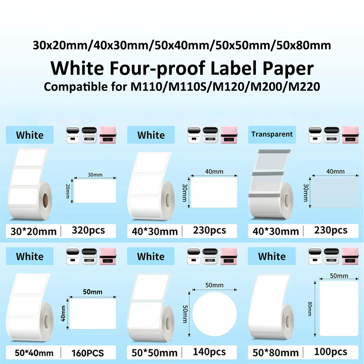 Thermal Sticker paper Thermal  - Label Maker Machine recension och pris