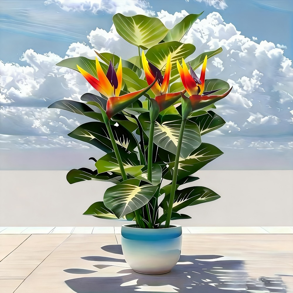 Artificial Bird of Paradise an - Home Office Call Center recension och pris