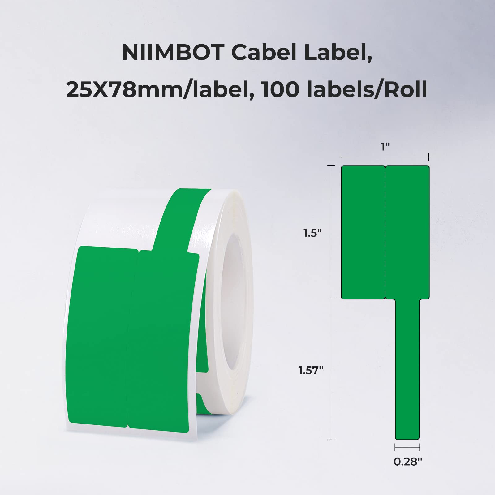Niimbot Color Cable Label Wate - Label Maker Machine recension och pris