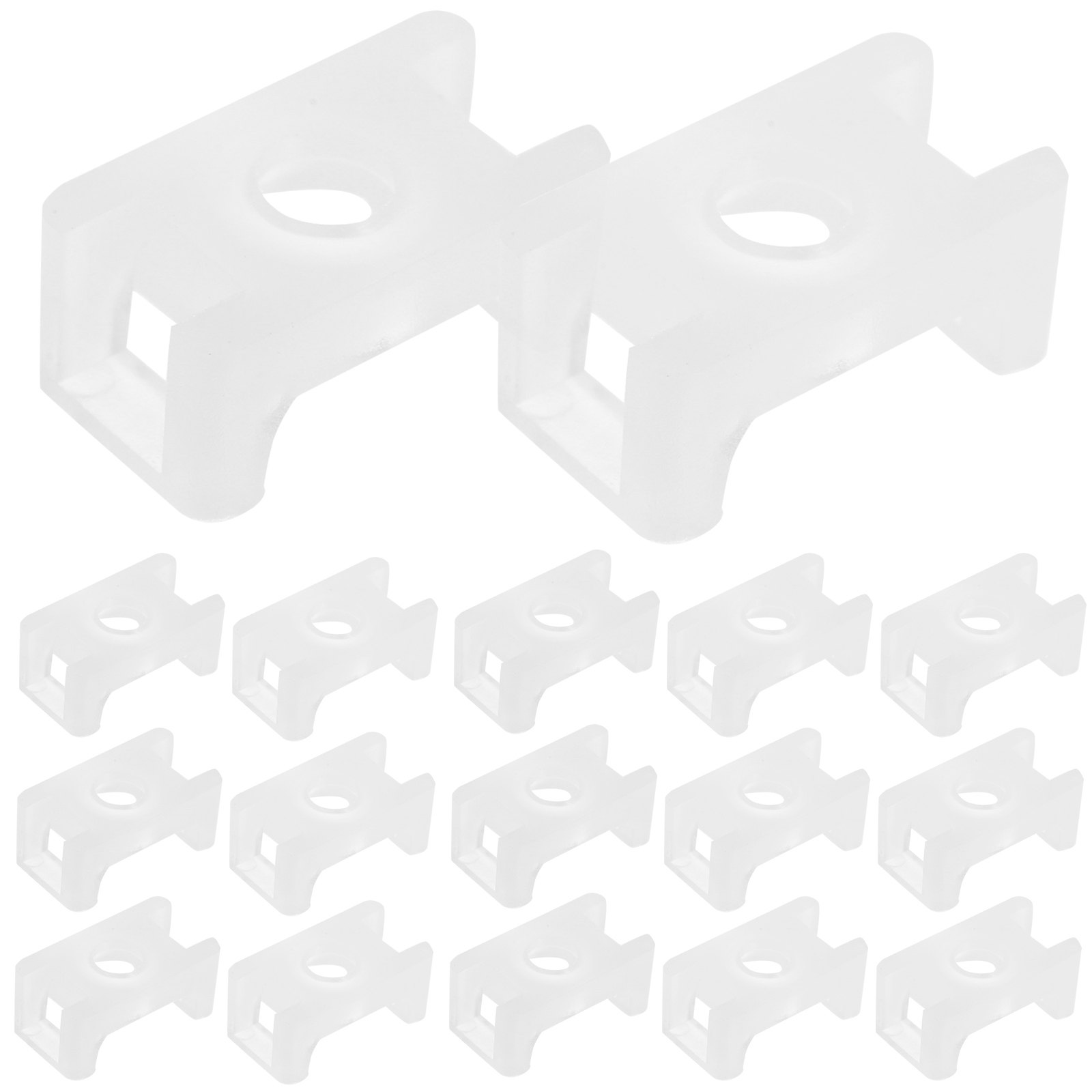 100Pcs Cable Tie Mount Saddle  - Home Office Industrial Design recension och pris