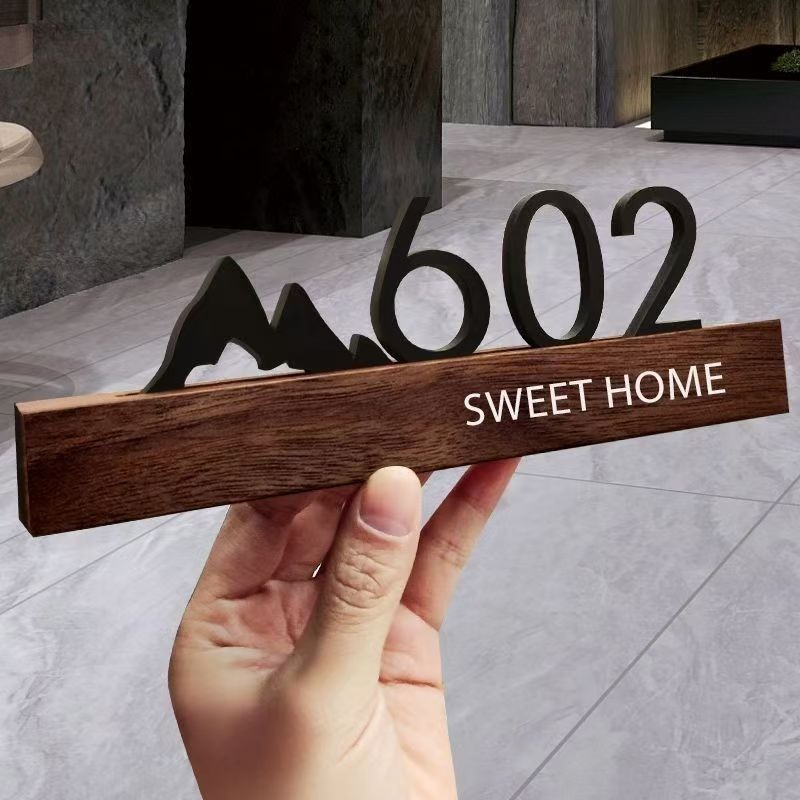 Acrylic Door Plate Shop Sign C - Address Home Office recension och pris