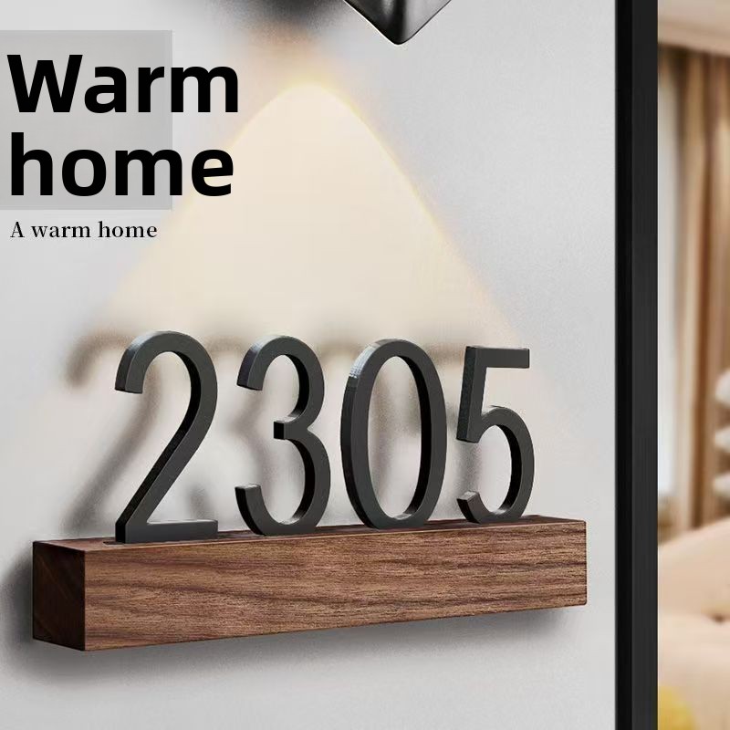 Acrylic Door Plate Shop Sign C - Address Home Office recension och pris