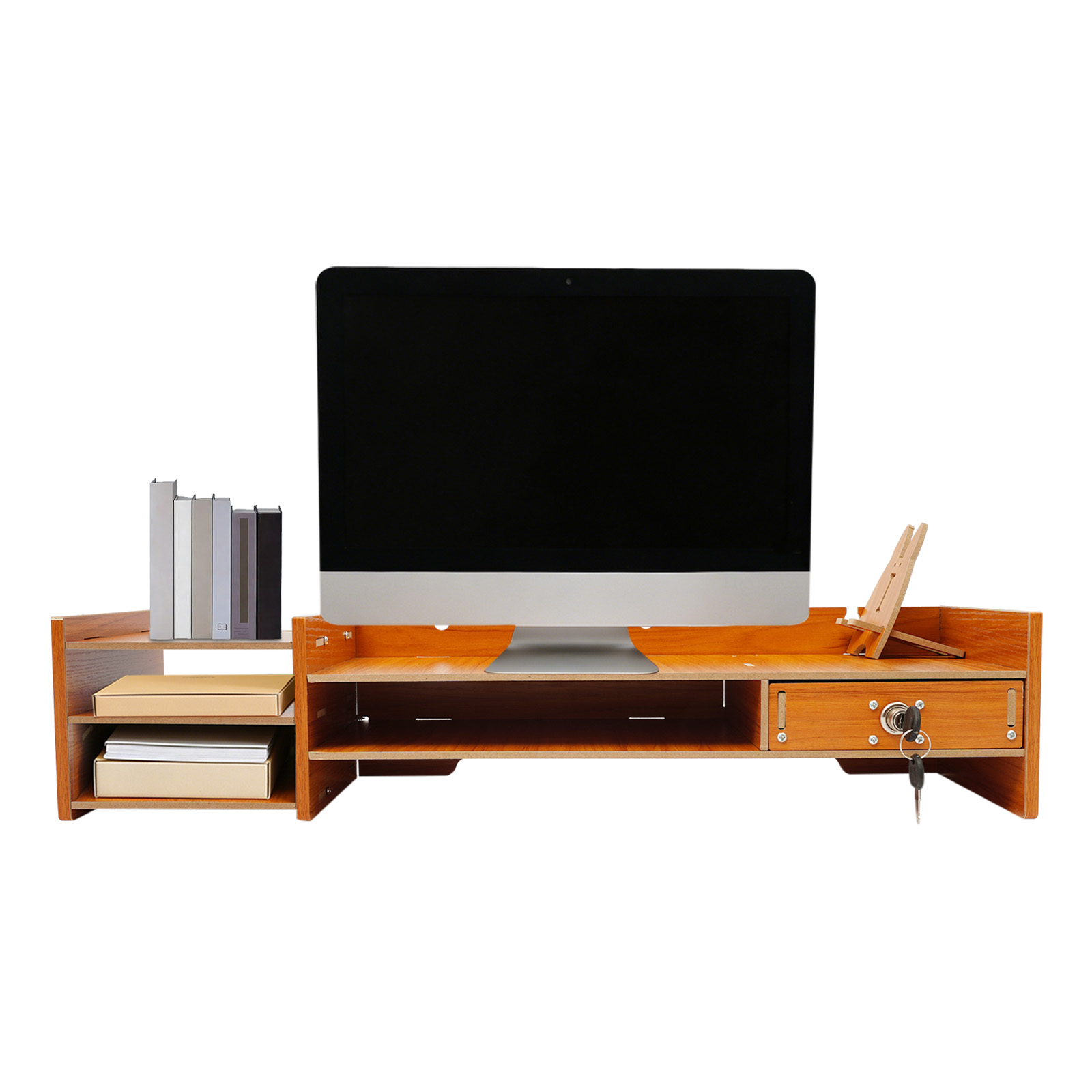 Mdf Ergonomic Monitor Stand Ri - Home Office Call Center recension och pris